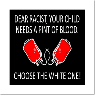 ANTI RACISM Posters and Art